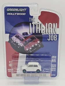 Greenlight 1:64 The Italian Job 1967 Austin Mini Cooper S 1275 MKI MÁQUINA VERDE - Imagen 1 de 6