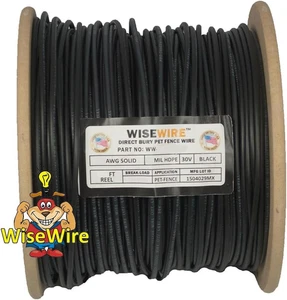 Wisewire Filo per Recinzione per Animali Domestici 18G 1000Ft - Foto 1 di 3