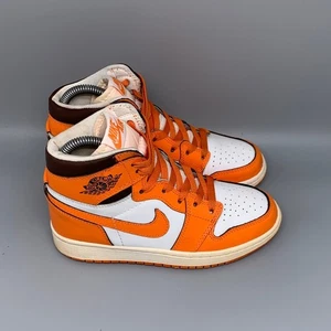 Jordan 1 Retro High OG Starfish Basketball Shoes DO9369-101 Women’s Sz 5.5 - Picture 1 of 10