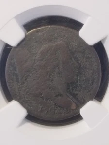 1794 Half Cent - NGC VG Details, Environmental Damage - Picture 1 of 3