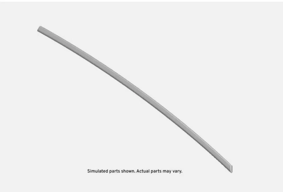 NUEVO OEM 16-25 Chevrolet Malibu Puerta Trasera Lateral del Conductor Ventana Revelación Superior Moldura Foto 1 de 1