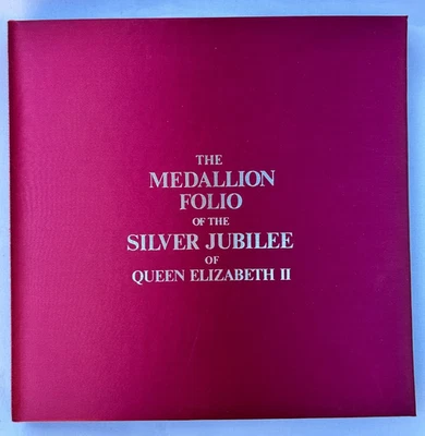 The 1977 Medallion Folio of the Silver Jubilee of Queen Elizabeth II - Image 1 of 4