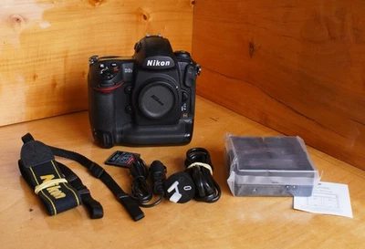 Nikon D3s 12.1 MP Prof. DSLR Digital Camera Body Working Well Low S/C 41231 - Image 1 of 4