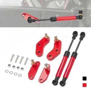 UTV schwarz/rot Aluminium eloxiert Türöffner Sets für Can am Maverick X3, 2/4 usw. - Bild 1 von 24