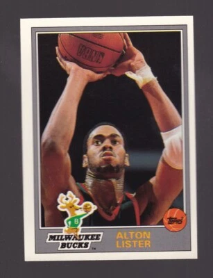 1992-93 Topps Archives Alton Lister #17 Milwaukee Bucks - Image 1 of 2