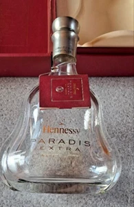 Hennessy Paradis Extra Cognac Kristall Karaffe Leerflasche + Box innen gebraucht - Bild 1 von 11