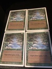 MTG Stream Of Life x4 (Play Set) Revised Edition