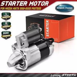 New Starter Motor for Mazda Miata 1999-2005 Mazda Protege 95-99 1.0KW 12V CW 8T - Picture 1 of 8