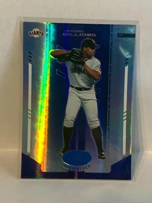 2004 Leaf сертифицированные материалы зеркало синий #96 Джером Уильямс - #'d/50 - Изображение 1 из 2