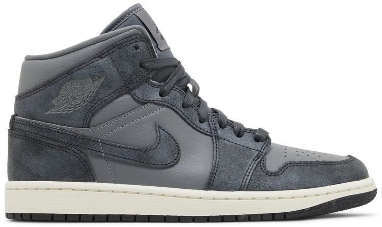 Jordan 1 Mid Distressed Smoke Grey W for sale | eBay