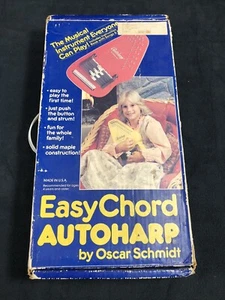 Autoharp Easy Chord Oscar Schmidt Model OS-6 Vintage Antique Original Box - Picture 1 of 6