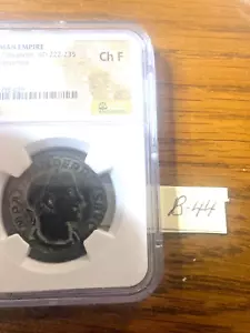 ROMAN EMPIRE sev. ALEXANDER AE SESTERTIUS NGC CHOICE FINE - Picture 1 of 2