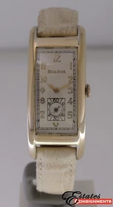 Reloj Hombre Bulova Curvex Vintage Estuche Largo 7AP - Imagen 1 de 12