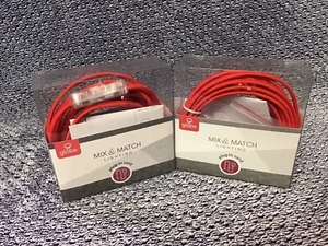 Globe Electric Mix N Match Pendant Light Cord 15' Red 18/2 gauge NIP Set of 2 - Picture 1 of 6