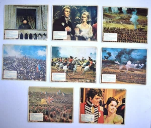 1970 Waterloo Film Original Lobby Cartes 27.9cm X 35.6cm De 8 Christopher Plumer - Photo 1/13