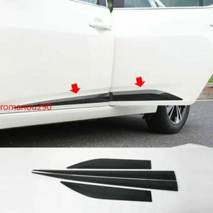 For Nissan Sentra 2020-22 Carbon Fiber ABS Body Side Door Molding Cover Trim 4X - Foto 1 di 6
