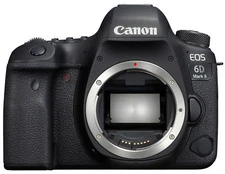 Canon EOS 6D Mark II 26.2MP Digital SLR Camera - Black (Body Only)