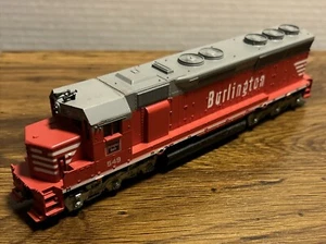 HO Gauge Tyco Burlington Diesel Locomotive 549 Model Railroad - Picture 1 of 13