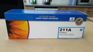 Cartucho de tóner láser 211A CYAN para HP Laser Jet Pro M251nw/M276n/nw D02G - Imagen 1 de 4