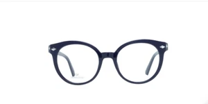 Swarovski SK5272 081 Purple Round Plastic Eyeglasses Frame 50-19-140 RX - Picture 1 of 3