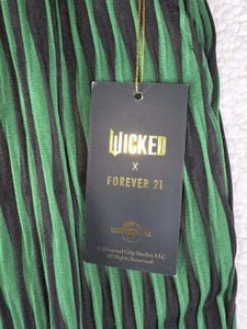 NWT! FOREVER 21 Men's Size Medium Green & Black Pants WICKED Musical - Picture 1 of 5