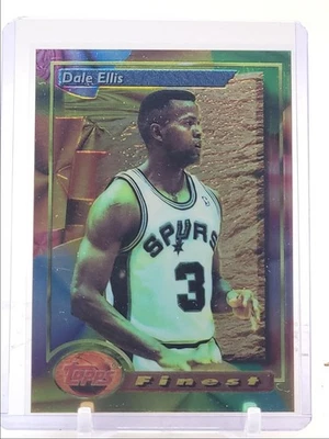 DALE ELLIS 1993 TOPPS FINEST MOMENT REFRACTOR BALONCESTO SPURS Q3387 Foto 1 de 2