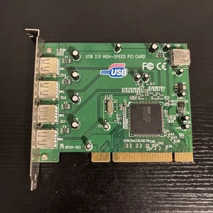 Pan Pacific USB 2.0 HIGH-SPEED PCI CARD. SKU: INT-PCI-USB - Photo 1/4
