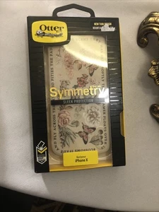 Otter Box For iPhone X Flowers - Photo 1 sur 3