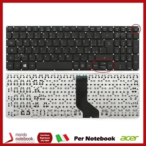 TASTIERA ACER ASPIRE A515-51 A515-51G-51SL A515-51G-51V7 A515-51G-51WW A315 - Zdjęcie 1 z 5
