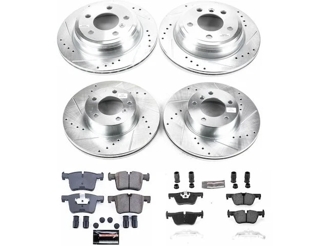 Kit de pastillas de freno y rotor delanteras y traseras para BMW 430i xDrive YG516DH 2017-2020 Foto 1 de 1