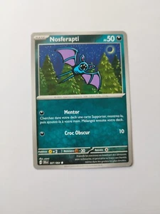 Pokemon Karte - Nosferapti - 027/064 - EV6.5 - Nebelfabel  - Bild 1 von 2