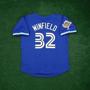 Dave Winfield 1992 Toronto Blue Jays Men's Cooperstown World Series Alt Jersey - Picture 1 of 7