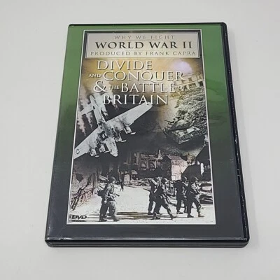 World War II - Vol. 2: Divide and Conquer/The Battle of Britain (DVD, 1998) Foto 1 de 3