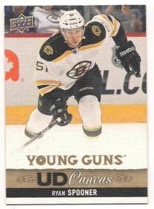 Tarjeta de novato Ryan Spooner 13-14 Upper Deck 1 Young Guns lona UD - Imagen 1 de 1