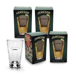 Jameson Irish Whiskey Glass x 4 - BRAND NEW - Hi ball Gift Box - Picture 1 of 5