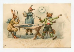 Hasen Und Renard Vermenschlicht - Bild 1 von 2