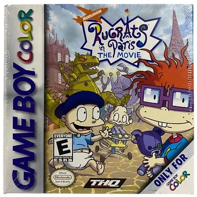 Rugrats in Paris: The Movie: The Game Nintendo Game Boy Color 2000 NUEVO PRECINTADO Foto 1 de 4