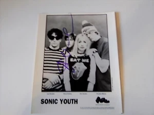 STEVE SHELLEY SONIC YOUTH SIGNED AUTOGRAPHED PHOTO PICTURE - Picture 1 of 2