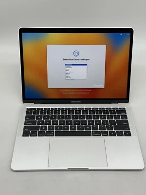 Apple MacBook Pro 2017 13" A1708 i5-7360U 8GB DDR4 128GB SSD Silver-C/SEE PHOTO - Image 1 of 4