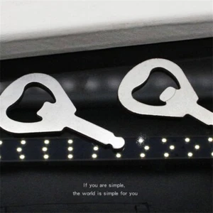 5Pcs DIY Bottle Opener Silver 56*39mm Bottle Opener Hardware Kit For Beer Bottle - Picture 1 of 6
