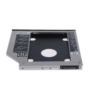 HD Caddy 2nd Adattatore DVD Secondo Hard Disk SATA 3 HDD SSD 12,7 mm UNIVERSALE - Photo 1/3