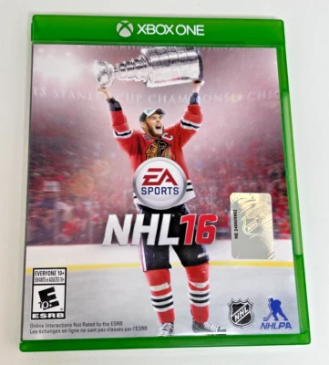 NHL 16 Microsoft Xbox One, 2015 EA Used Comes with Original Case, Disc, Inserts - Image 1 of 4