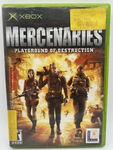 Mercenaries: Playground of Destruction (Xbox, 2005) Includes Insert - Picture 1 of 3