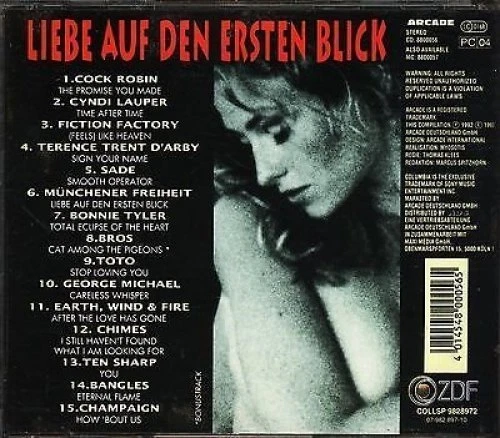 Liebe auf den ersten Blick (1992, ZDF) Cock Robin, Cyndi Lauper, Fiction .. [CD] - Bild 1 von 1