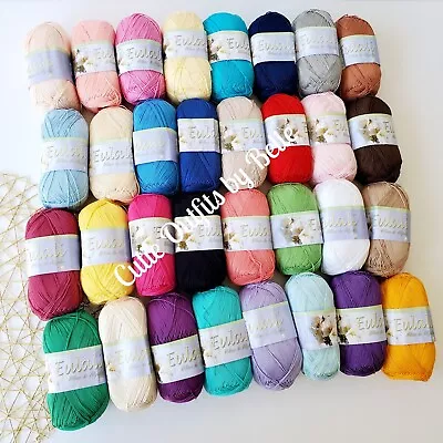 Eulali Omega Yarn,100grs, Mercerized Egyptian Cotton Thread, Hilaza Eulali-100g - Image 1 of 4