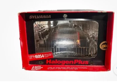 Faro halógeno Sylvania Long Life H6054 Plus haz alto bajo 12V 7-7/8 x 5-5/8 Foto 1 de 2