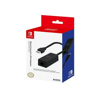 Nintendo Switch Wired Internet LAN Adapter Fast Stability Connection Multiplayer - Image 1 of 4