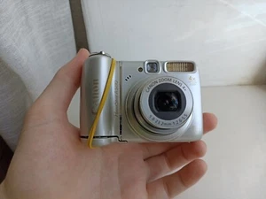 🔥Canon PowerShot A580 Silver 8.0MP digital camera🔥WORKing FULL Set READ!🔥 - Picture 1 of 7