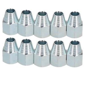 Stahl Innen Bremsleitung Überwurf Verschraubungen 1/2" x 20 UNF für 5/16" Bremsleitung 10 Stück - Bild 1 von 4