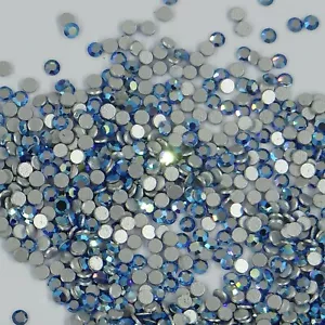 2000 SS6 SAX: 50 Swarovski Strasssteine Flachboden SS6 (2,0mm) SAPPHIRE AB - Bild 1 von 4